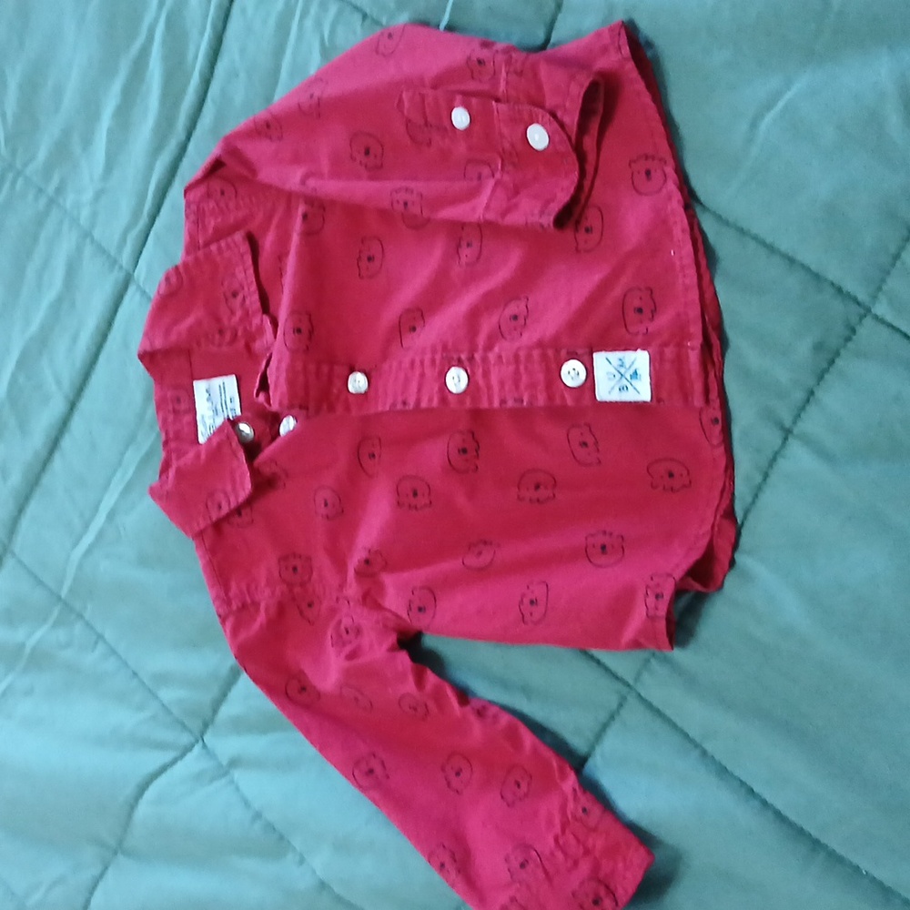18 month b.u.m cotton button down